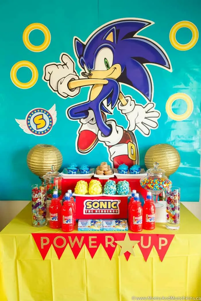 Sonic Birthday Decorations Ideas