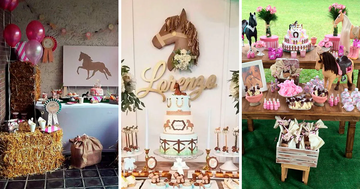 Creative Horse Birthday Party Decoration Inspirations