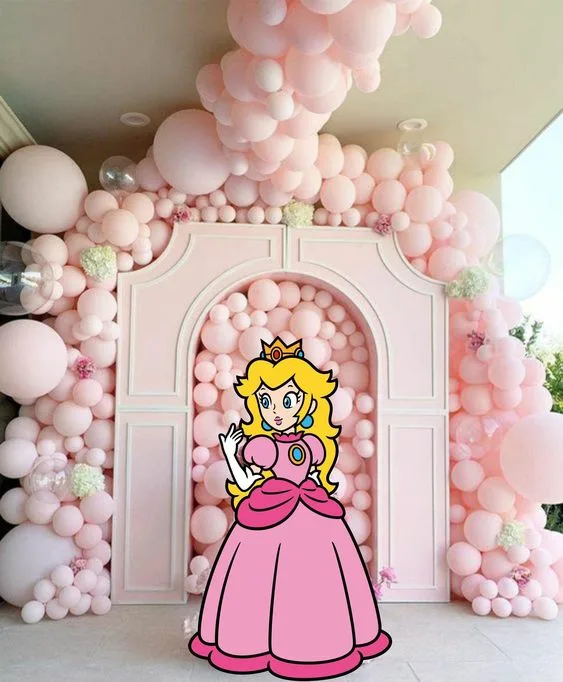 Princess Peach Party City Birthday Life Size Princess Peach Cut Out
