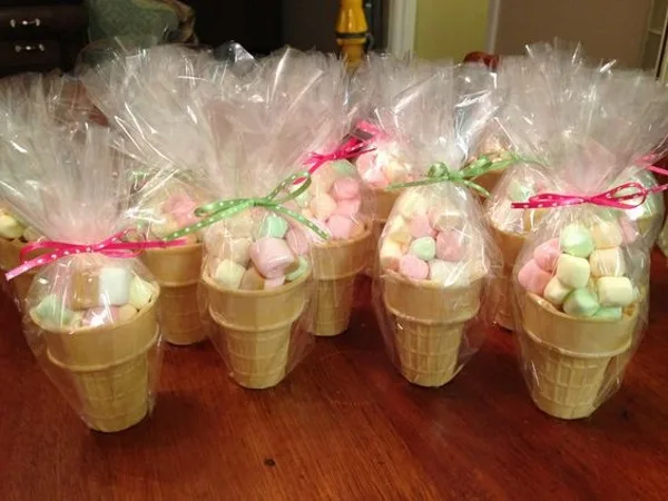 Ice Cream Party Favors