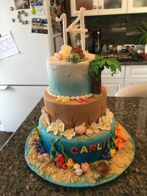 14th Birthday Cake