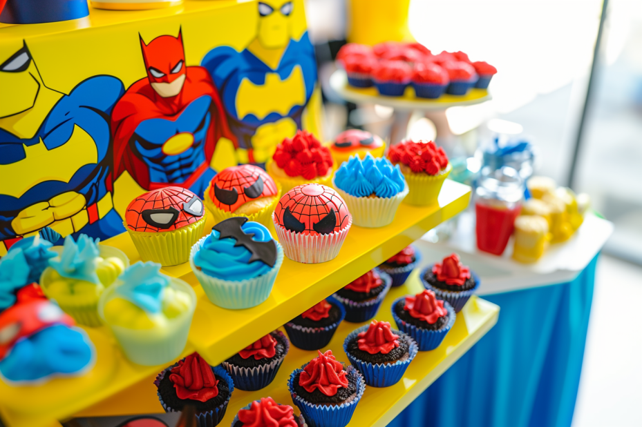 Superhero Showdown Birthday Celebration